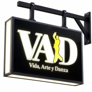 Avisos luminosos 3D para exteriores personalizados