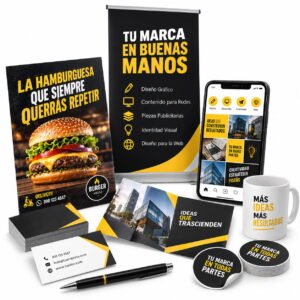 Diseño de piezas publicitarias y contenido