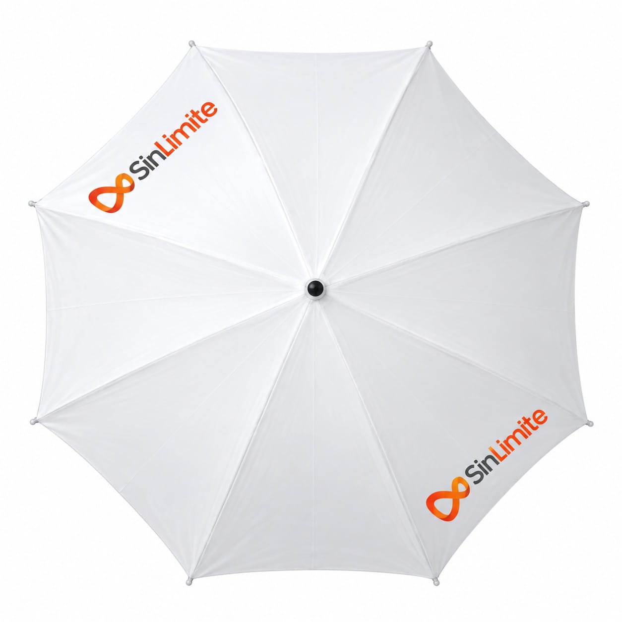 Sombrilla marcada - Regalo corporativo Sombrilla estampada con logo
