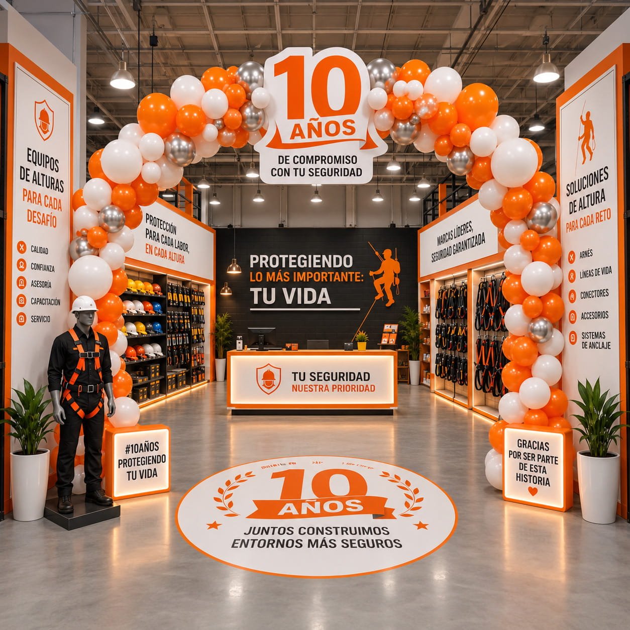 Tapete cumpleaños en adhesivo