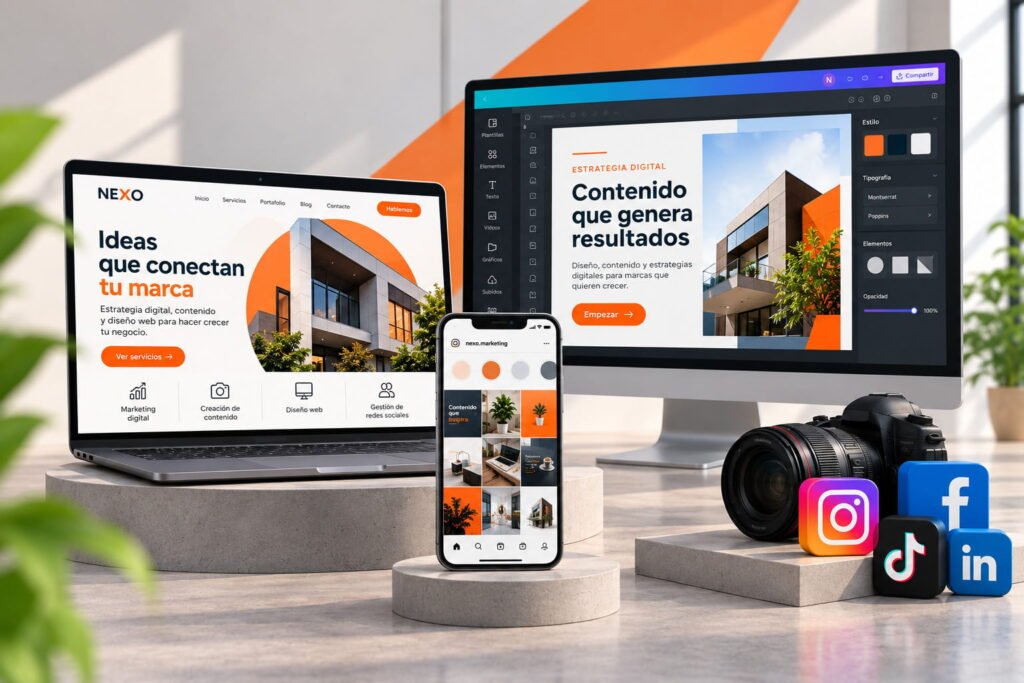 Marketing digital, creación de contenido y diseño web para empresas en Colombia y EE. UU.